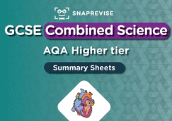 SnapRevise GCSE AQA Combined Science Higher Summary Sheets