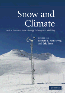 Snow and Climate: Physical Processes, Surface Energy Exchange and Modeling