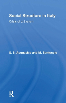 Social Structure in Italy - Acquaviva, Sabino