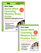 Social Work Licensing Masters Exam Guide and Additional Print Practice Test Set