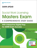 Social Work Licensing Masters Exam Guide: Study Guide for Lmsw Licensing Exam - Book + Online Exam Prep from Dawn Apgar, Customized Study Plan, Practice Test & Lessons, Online Study Community
