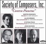Society of Composers, Inc.: Contra-Punctus - Cynthia Folio (flute); Larry Thompson (clarinet); Lloyd Smith (cello); Morey Ritt (piano); Nathan Rubin (violin);...