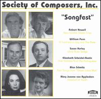Society of Composers, Inc.: Songfest - Canta-Sonare; Cornelius Witthoeft (piano); Crispin Campbell (cello); Mary Jeanne Van Appledorn (synthesizer);...