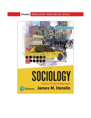 Sociology: A Down-To-Earth Approach - Henslin, Jim