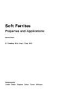 Soft Ferrites: Properties and Applications