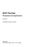 Soft ferrites: properties and applications