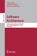 Software Architecture: 13th European Conference, Ecsa 2019, Paris, France, September 9-13, 2019, Proceedings