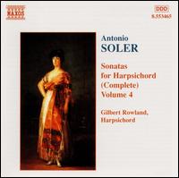 Soler: Sonatas for Harpsichord (Complete), Vol. 4 - Gilbert Rowland (harpsichord)