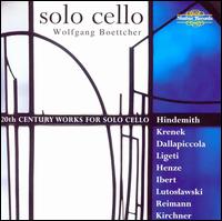 Solo Cello - Wolfgang Boettcher (cello)