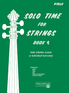 Solo Time for Strings, Bk 4: Viola