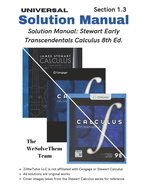 Solution Manual: Stewart Early Transcendentals Calculus 8th Ed.: Chapter 1 - Section 5