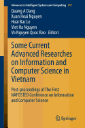 Some Current Advanced Researches on Information and Computer Science in Vietnam: Post-Proceedings of the First Nafosted Conference on Information and Computer Science