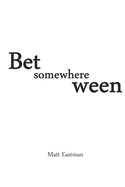 Somewhere In Between: ... A children's poetry book for adults