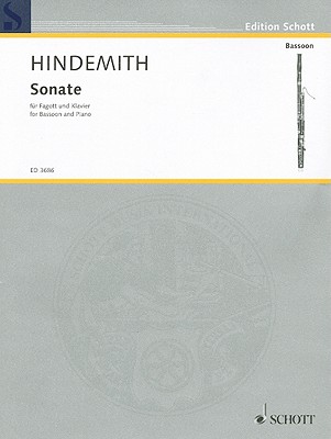 Sonata: Bassoon with Piano Accompaniment - Hindemith, Paul (Composer)