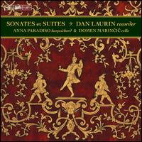 Sonates et Suites - Anna Paradiso (harpsichord); Dan Laurin (recorder); Domen Maricic (cello)