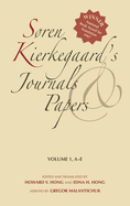 Soren Kierkegaard's Journals and Papers, Volume 1: A-E