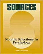 Sources: Notable Selections in Psychology