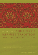 Sources of Japanese Tradition: From Earliest Times to 1600