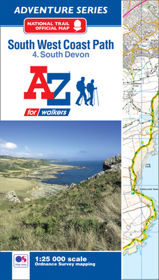 South West Coast Path South Devon A-Z Adventure Atlas - Geographers' A-Z Map Co Ltd