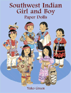 Southwest Indian Girl and Boy Paper Dolls