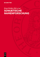 Sowjetische Namenforschung