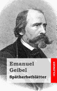 Sptherbstbltter - Geibel, Emanuel