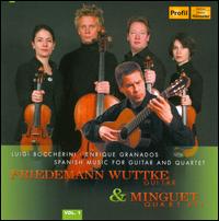 Spanish Music for Guitar & Quartet, Vol. 1 - Felix Matzura (castanets); Friedemann Wuttke (guitar); Minguet Quartett