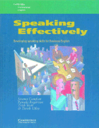 Speaking Effectively: Developing Speaking Skills for Business English