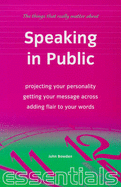 Speaking in Public