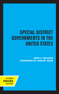 Special District Governments in the United States