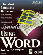 Special Edition Using Word F/Windows 95