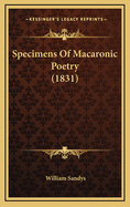 Specimens of Macaronic Poetry (1831)