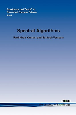 Spectral Algorithms - Kannan, Ravindran, and Vempala, Santosh