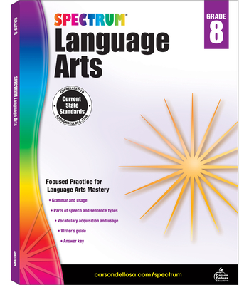 Spectrum Language Arts, Grade 8: Volume 18 - Spectrum (Compiled by)