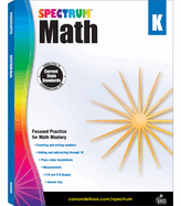 Spectrum Math Workbook, Grade K: Volume 50