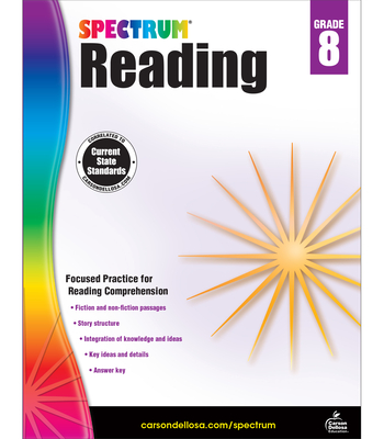 Spectrum Reading Workbook, Grade 8: Volume 61 - Spectrum (Compiled by)