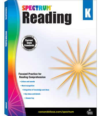 Spectrum Reading Workbook, Grade K - Spectrum (Compiled by)