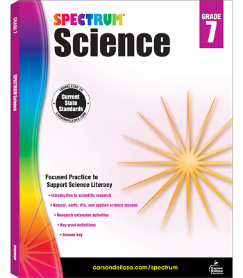 Spectrum Science, Grade 7: Volume 59 - Spectrum