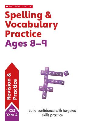 Spelling and Vocabulary Practice Ages 8-9 - Dowson, Pam