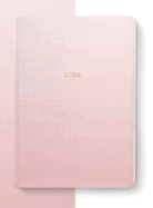 Spirit Stationery Hardback A5 Notebook: Pink Gradient