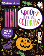 Spooky Black Paper Coloring