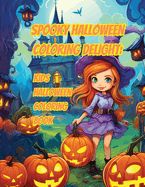 Spooky Halloween Coloring Delight: Kids Halloween Coloring Book
