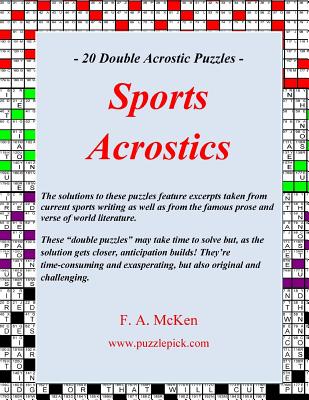 Sports Acrostics - McKen, F a