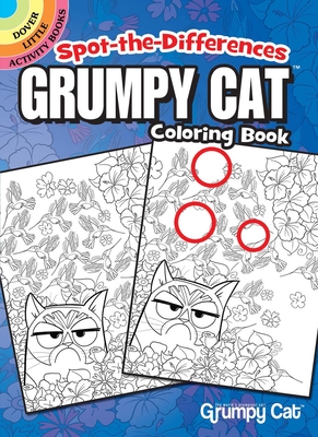 Spot-The-Differences: Grumpy Cat Coloring Book - Kurtz, John