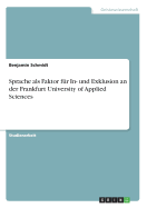 Sprache als Faktor f?r In- und Exklusion an der Frankfurt University of Applied Sciences