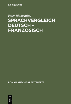 Sprachvergleich Deutsch - Franzsisch - Blumenthal, Peter