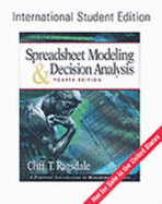 Spreadsheet Modeling and Decision Analysis: A Practical Introduction to Management Science - Ragsdale, Cliff T.