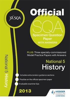SQA Specimen Paper National 5 History and Model Papers - SQA