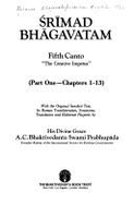 Srimad Bhagavatam: Fifth Canto, 1 - International Society for Krishna Consci (Illustrator), and Prabhupada, A C Bhaktivedanta Swami