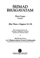 Srimad Bhagavatam: First Canto, 3